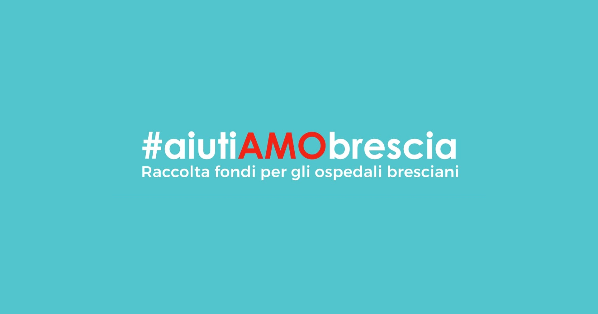 #aiuTIAMObrescia, raccolta fondi a favore degli ospedali bresciani